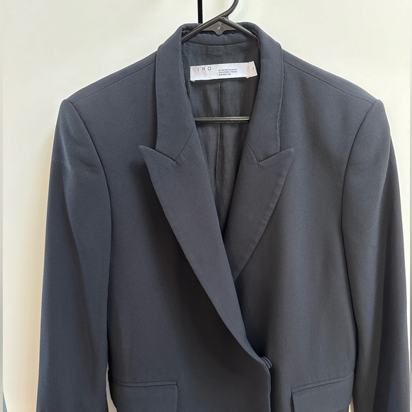 Iro Doubled Breasted Blazer Dress - black, FR38, M - Picture 6 of 7